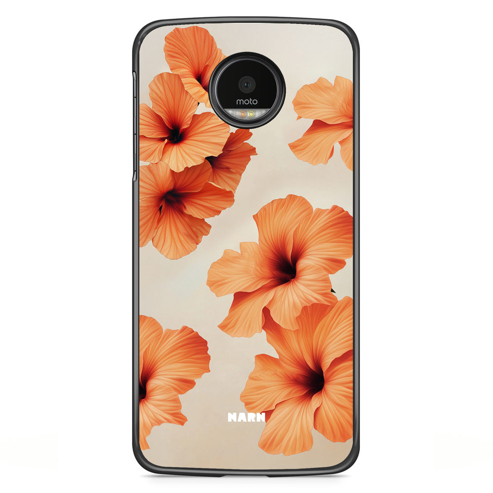 Motorola Moto G5S Plus Case - Hibiscus Era - Papaya