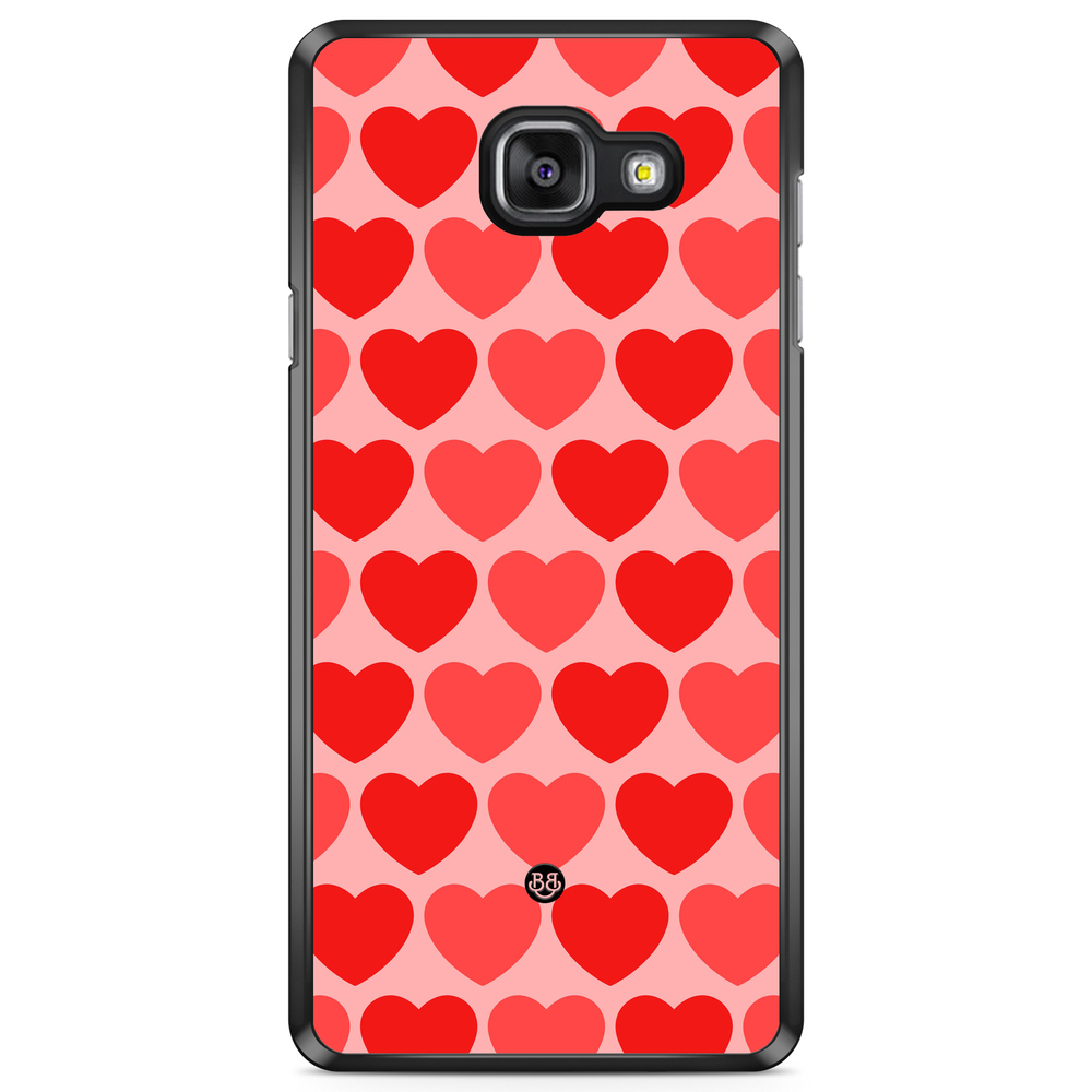 Samsung Galaxy A5 6 (2016) Case - Red Hearts