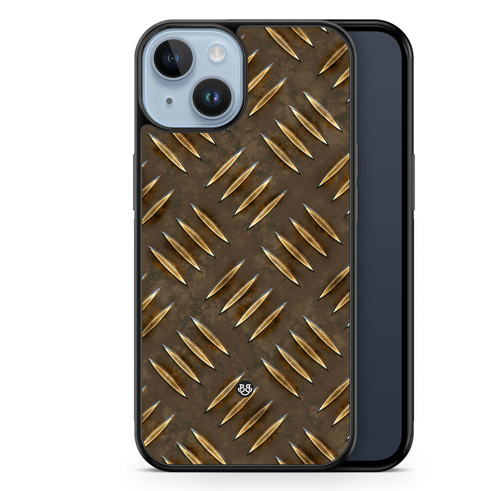 iPhone 14 Plus Case - Steel pattern