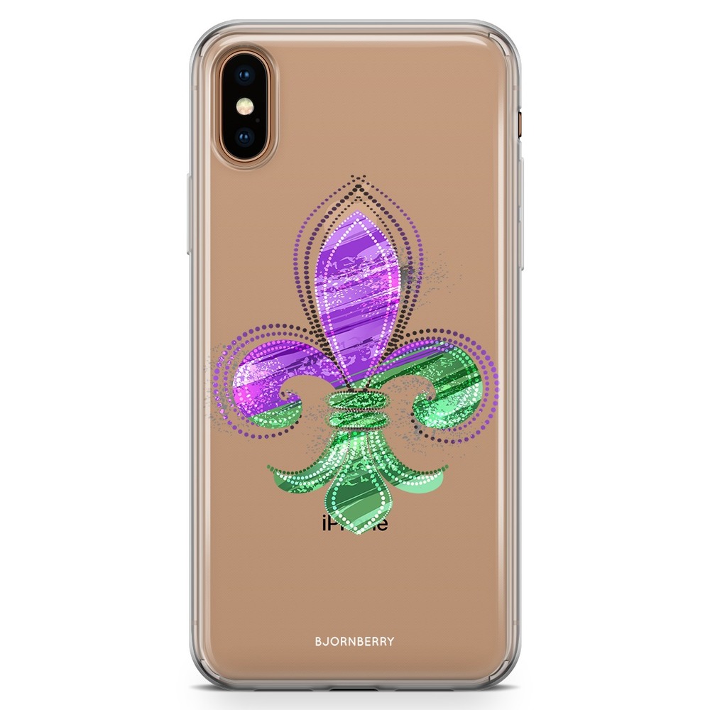 iPhone Xs Max Fashion Case - Heraldic lily