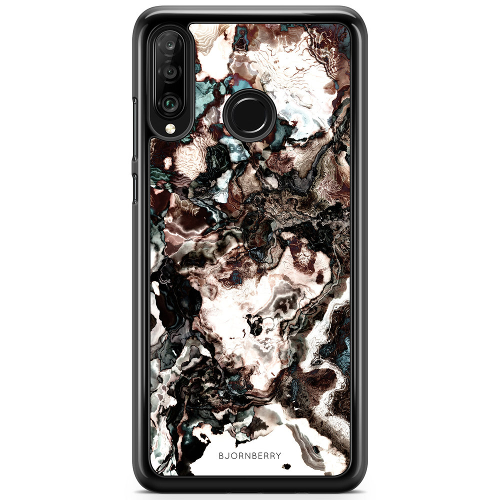Huawei P30 Lite Case - Marble Brown