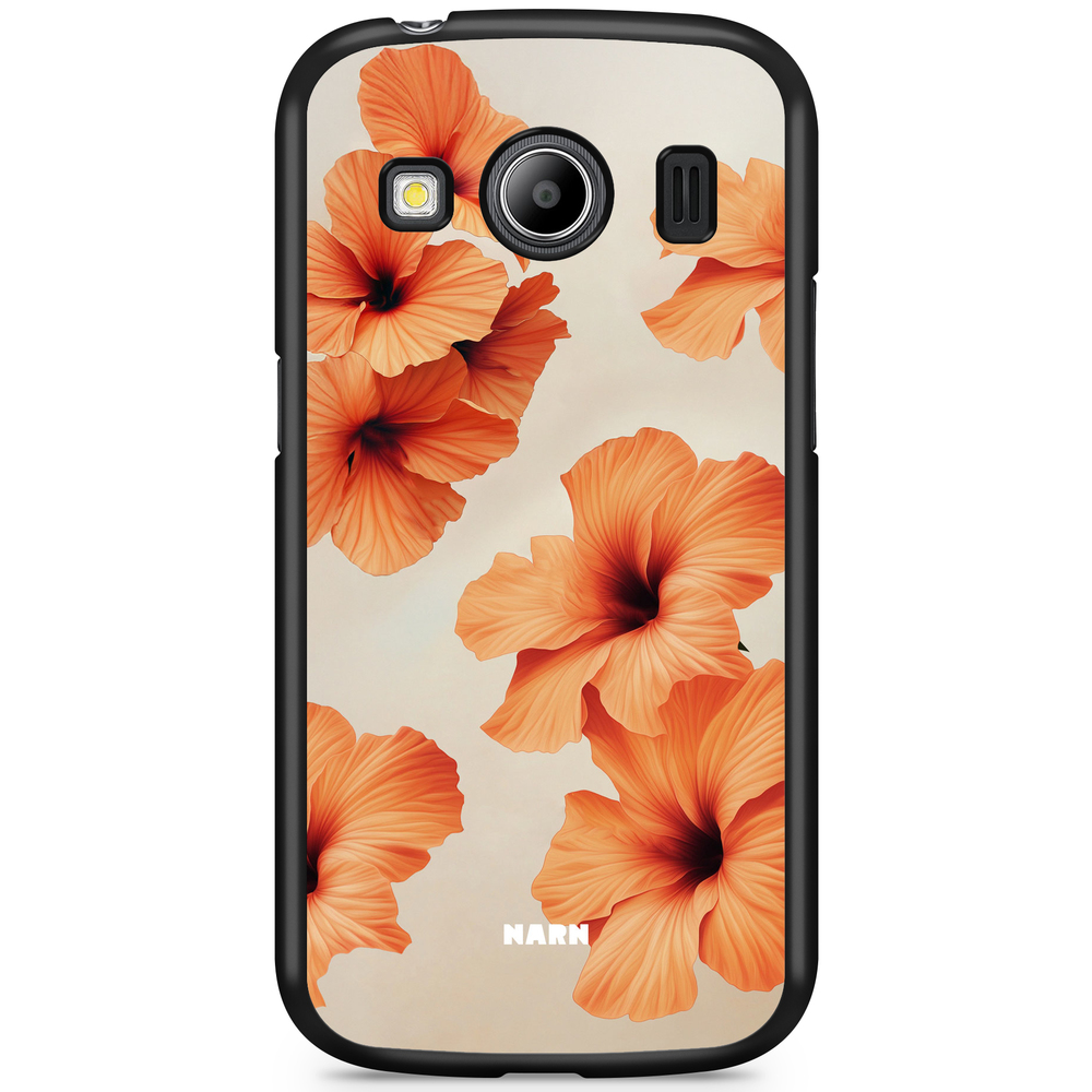 Samsung Galaxy Ace 4 Case - Hibiscus Era - Papaya