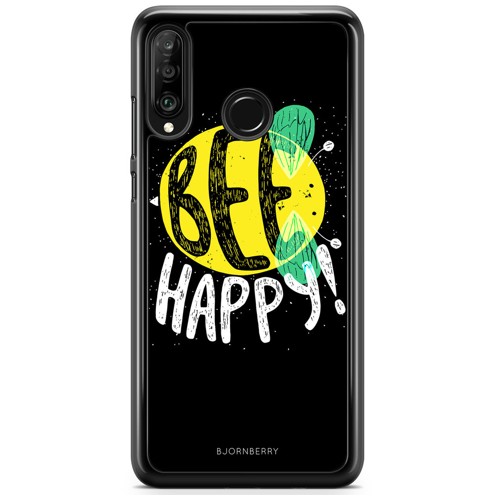 Huawei P30 Lite Skal - BEE Happy | Mobilskal & Mobilfodral BJORNBERRY