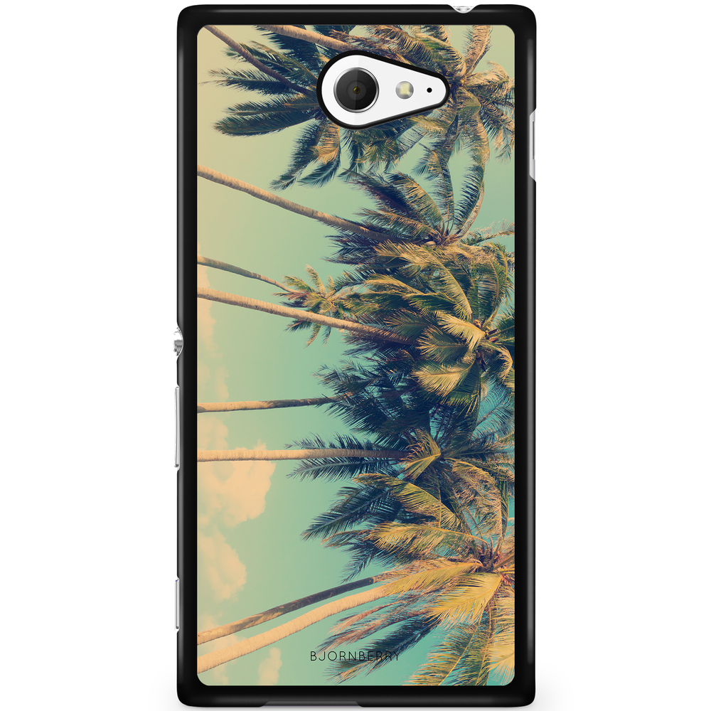 Sony Xperia M2 Aqua Case - Palms