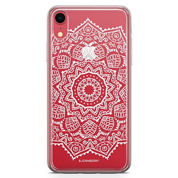 iPhone XR Fashion Skal - Vit Mandala