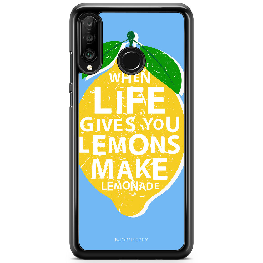 Huawei P30 Lite Case - Lemon Quote
