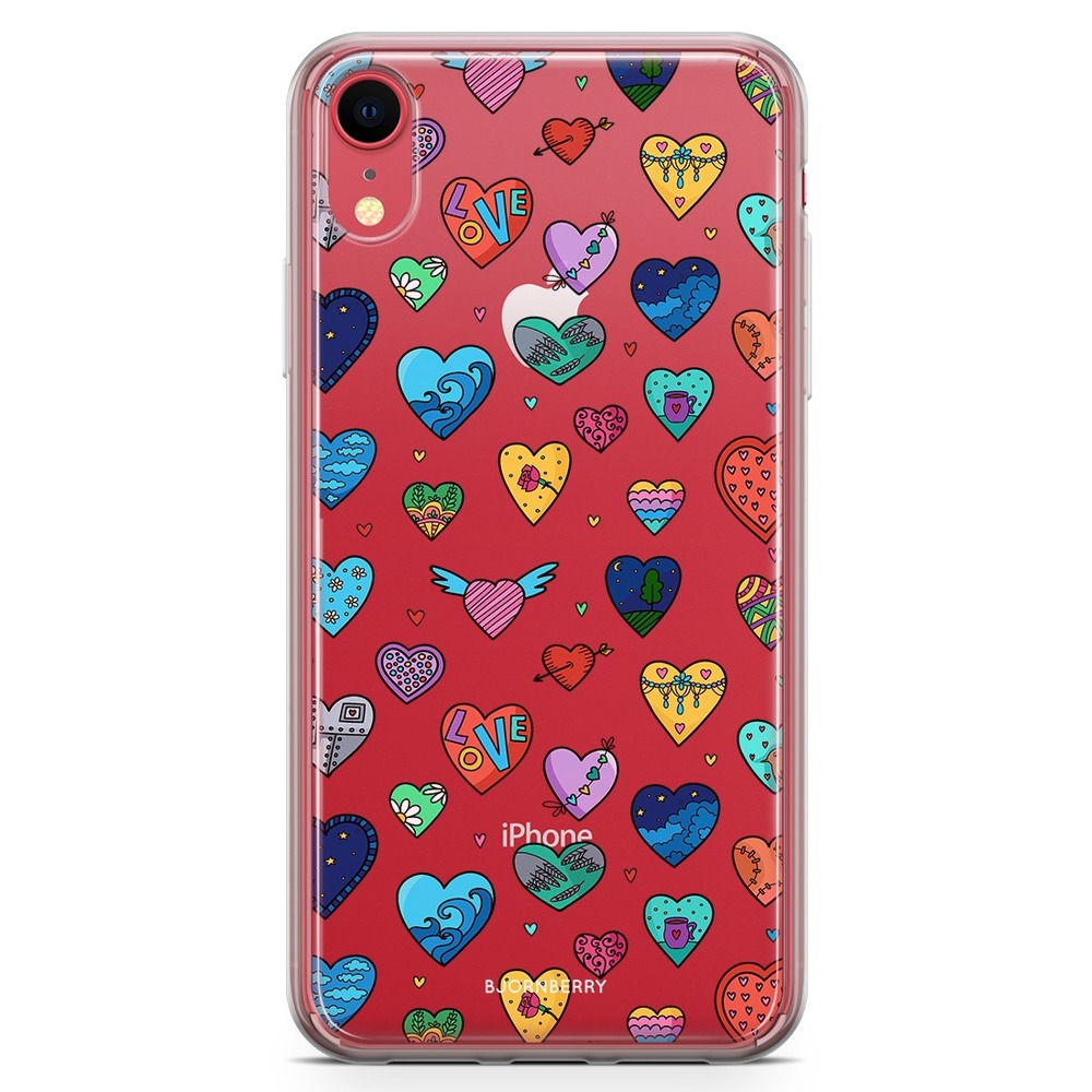 iPhone XR Fashion Case - Hearts