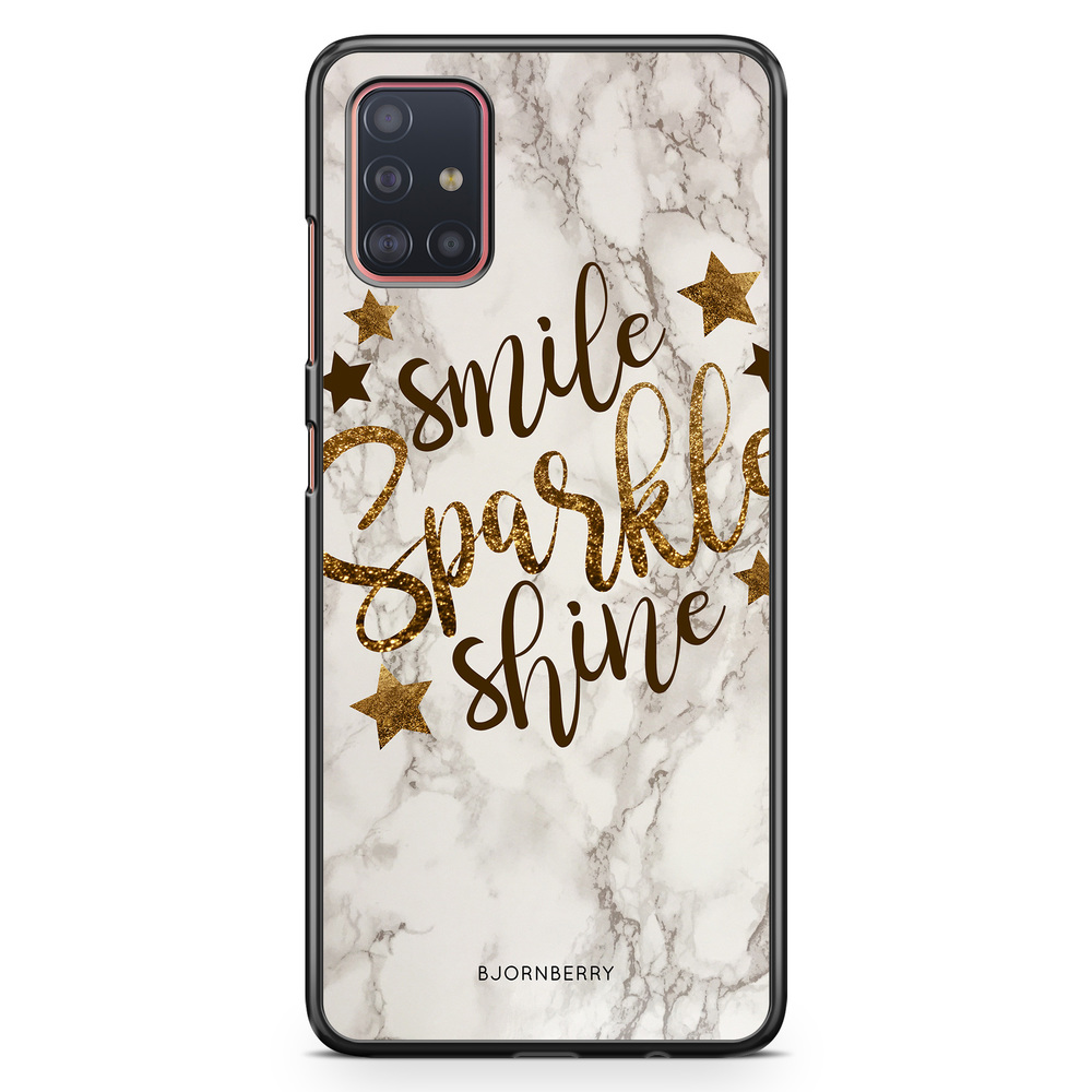 Samsung Galaxy A51 Case - Smile,Sparkle,Shine
