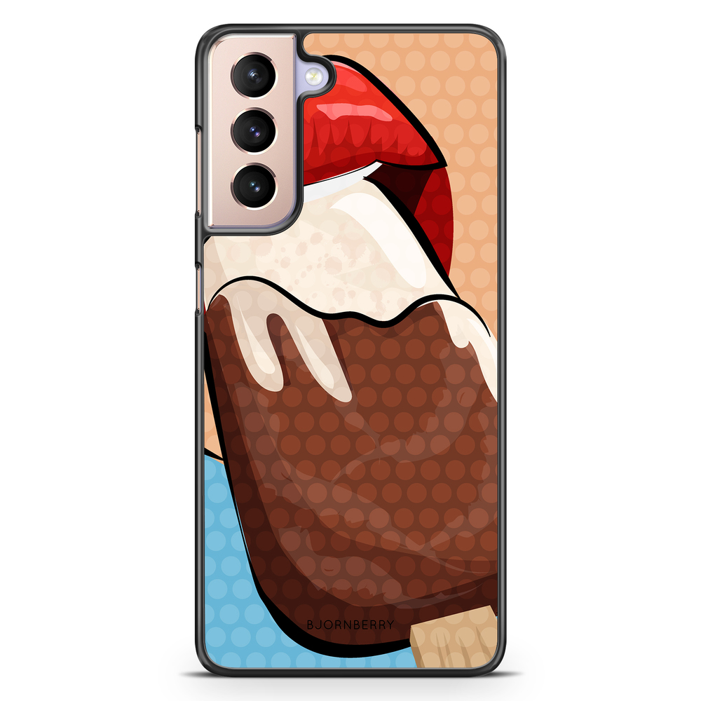 Samsung Galaxy S21 Skal - Retro Glass