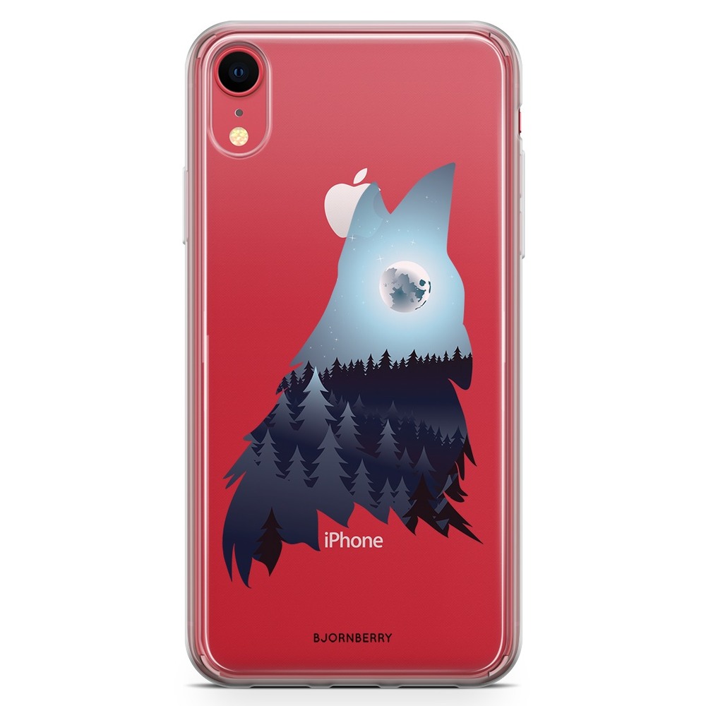 iPhone XR Fashion Case - Forest Wolf