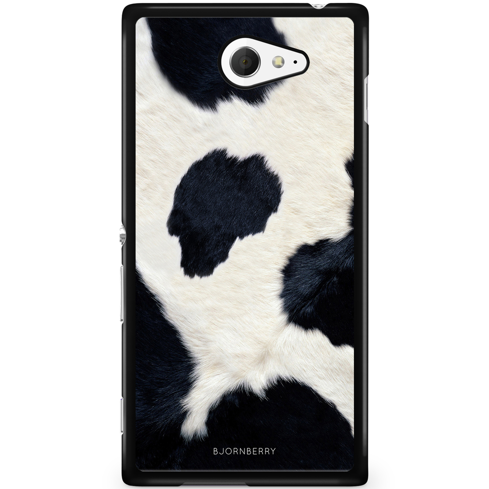 Sony Xperia M2 Aqua Case - Cow Skin