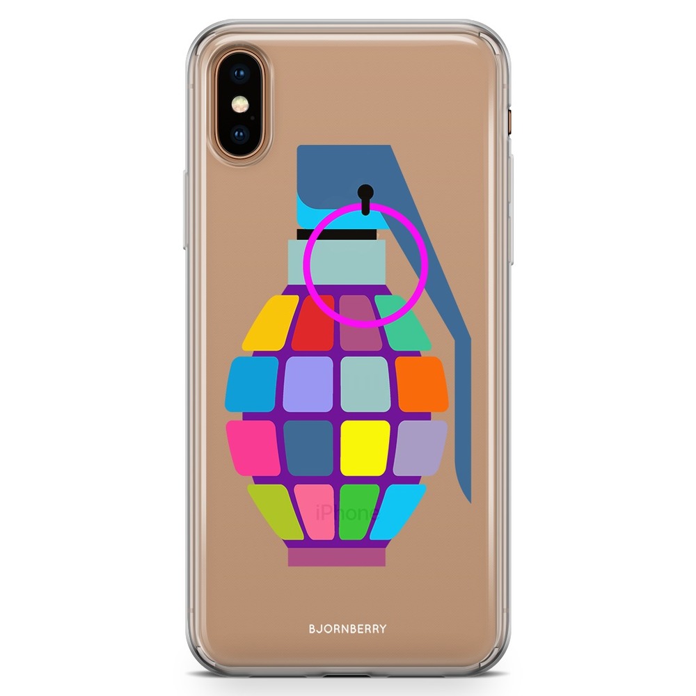 iPhone Xs Max Fashion Case - Color Hand Granade