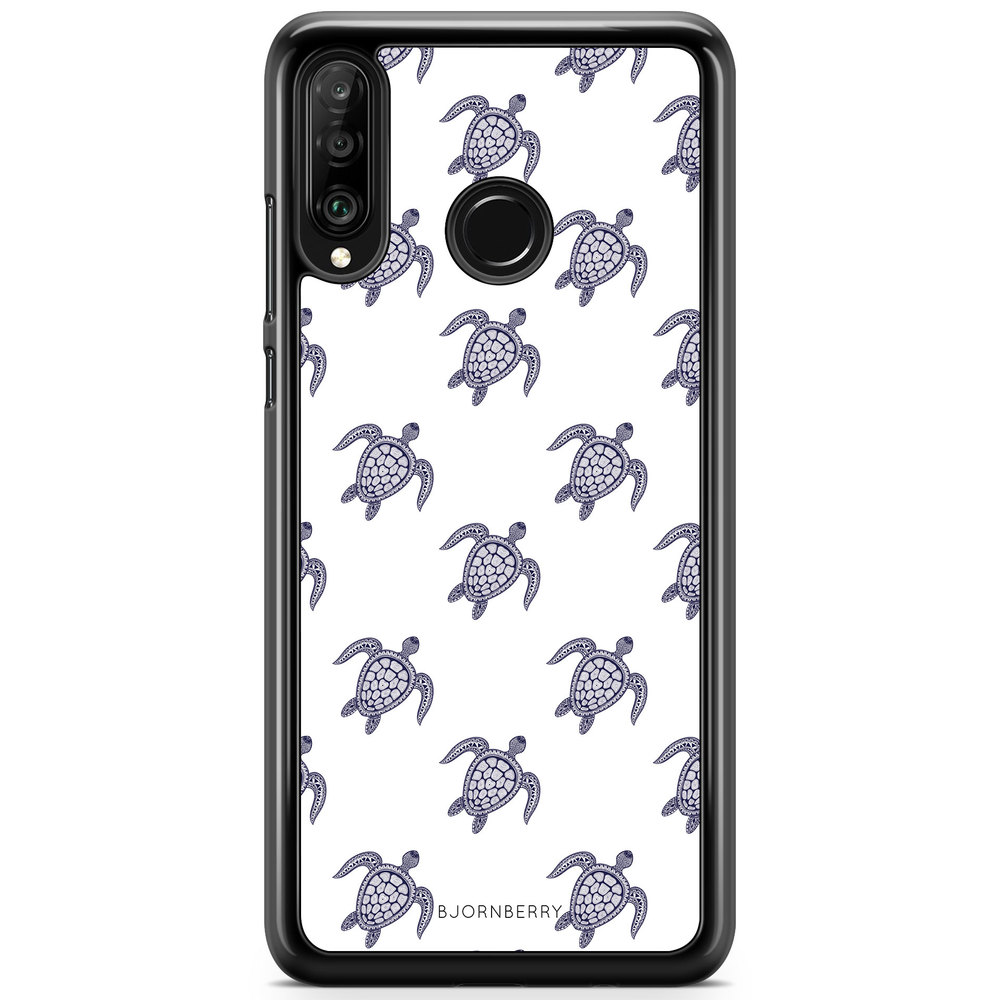 Huawei P30 Lite Case - Blue Turtles