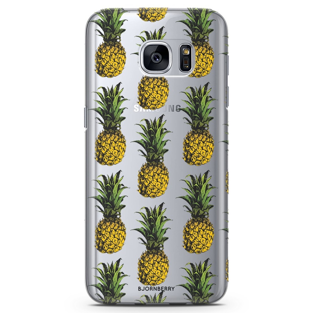 Samsung Galaxy S6 Edge TPU Case - Pineapple Pattern