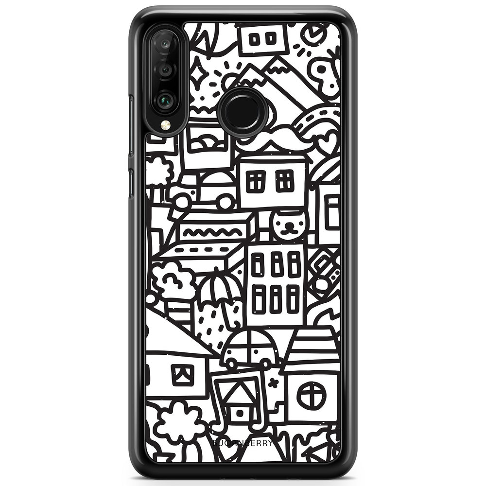 Huawei P30 Lite Case - City Life