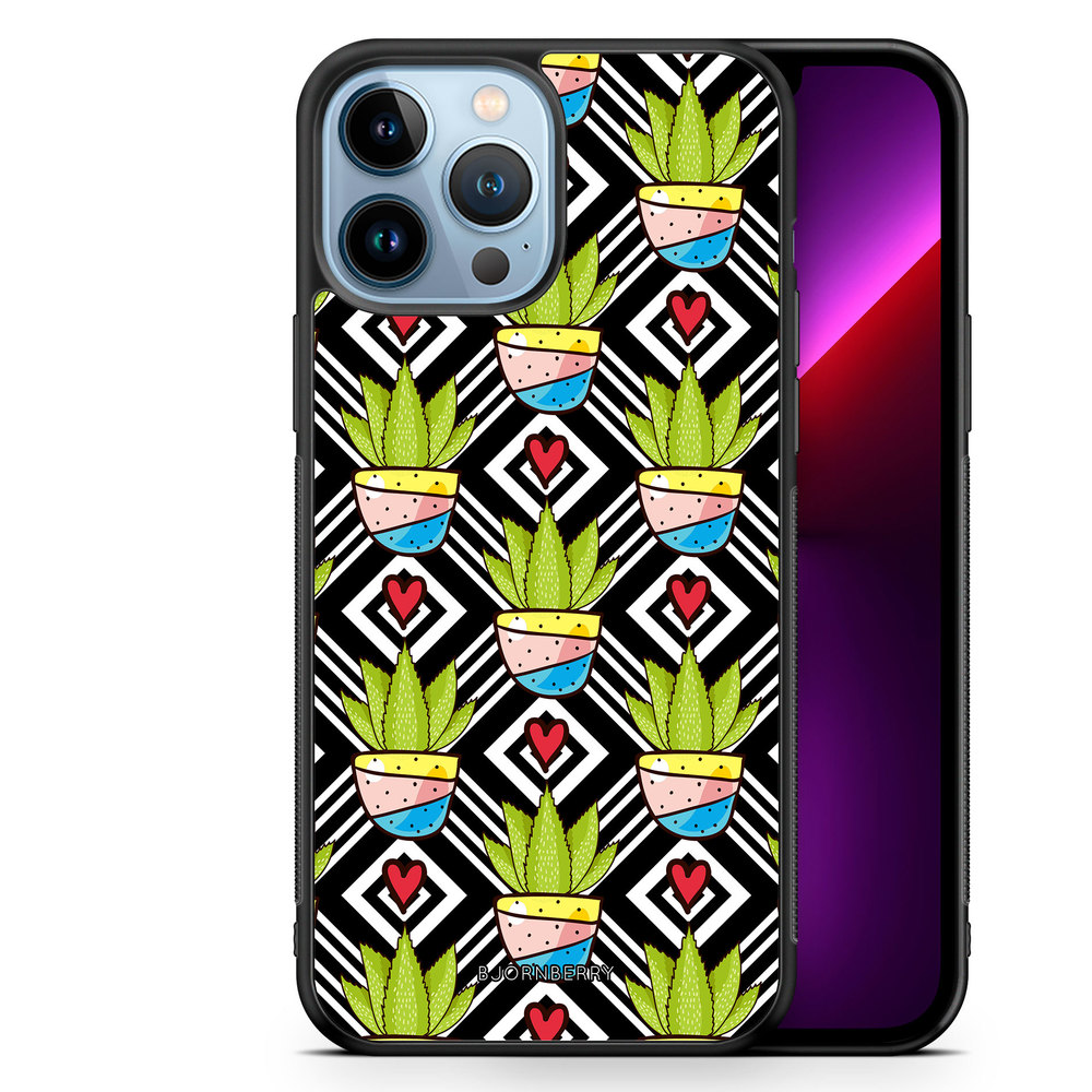 iPhone 13 Pro Max Case - Cactus Pattern