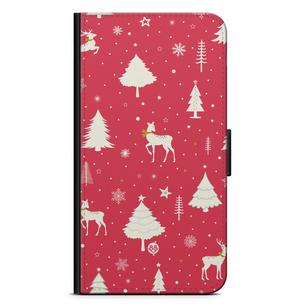 Sony Xperia 1 IV Wallet Case - Red Christmas