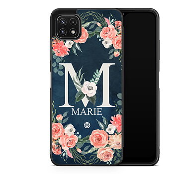 Samsung Galaxy A22 5G Custom Case - Monogram Name