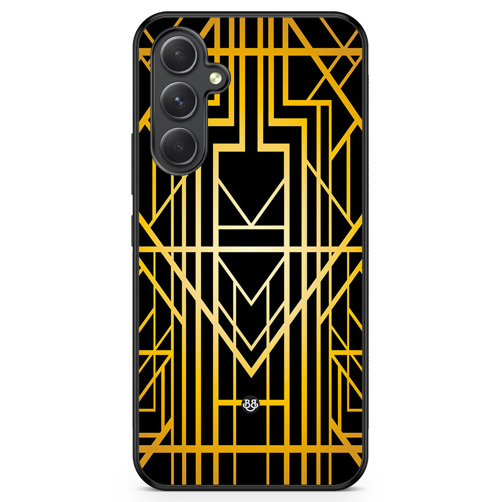 Samsung Galaxy A54 5G Case - Golden pattern