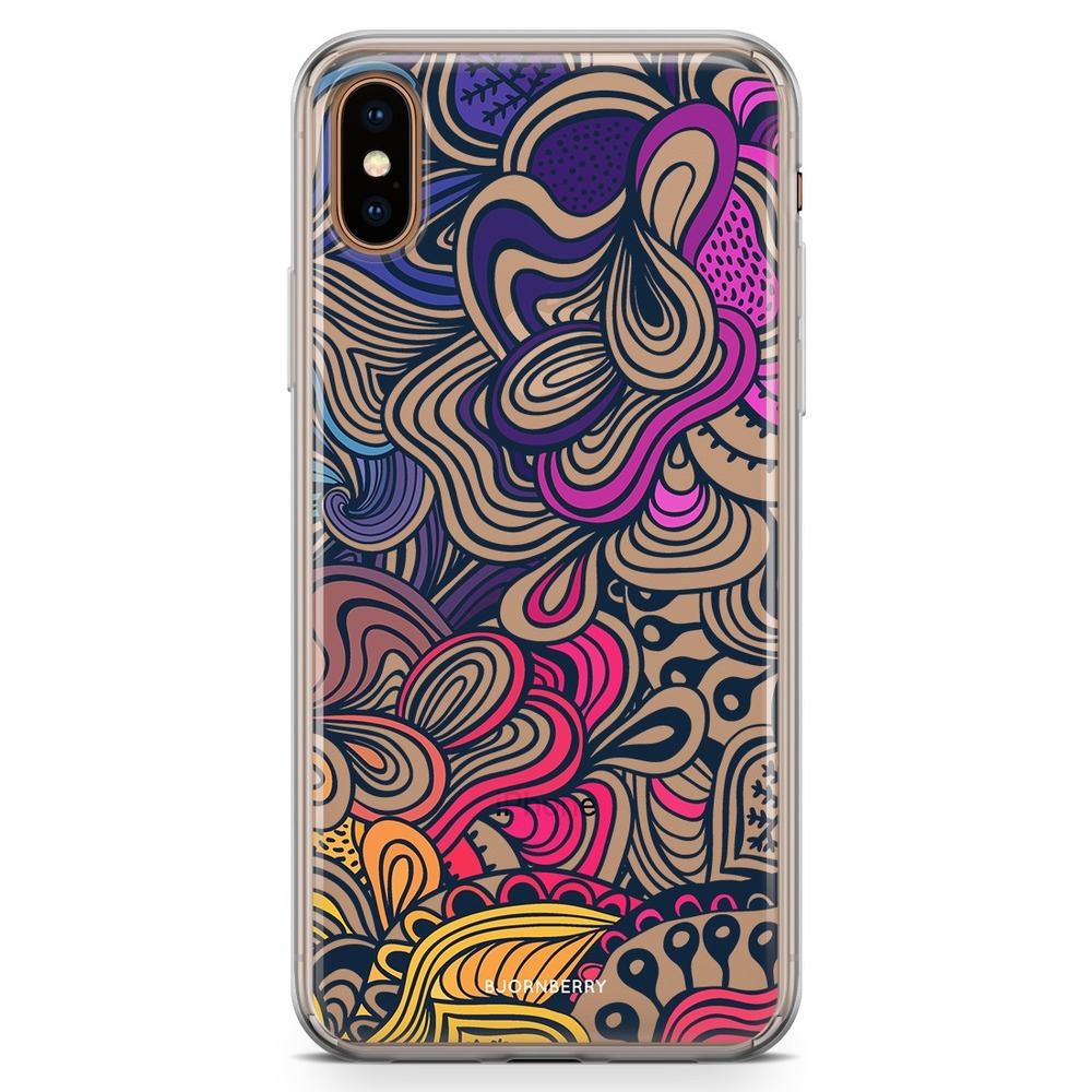 iPhone Xs Max Fashion Case - Retro Flowers