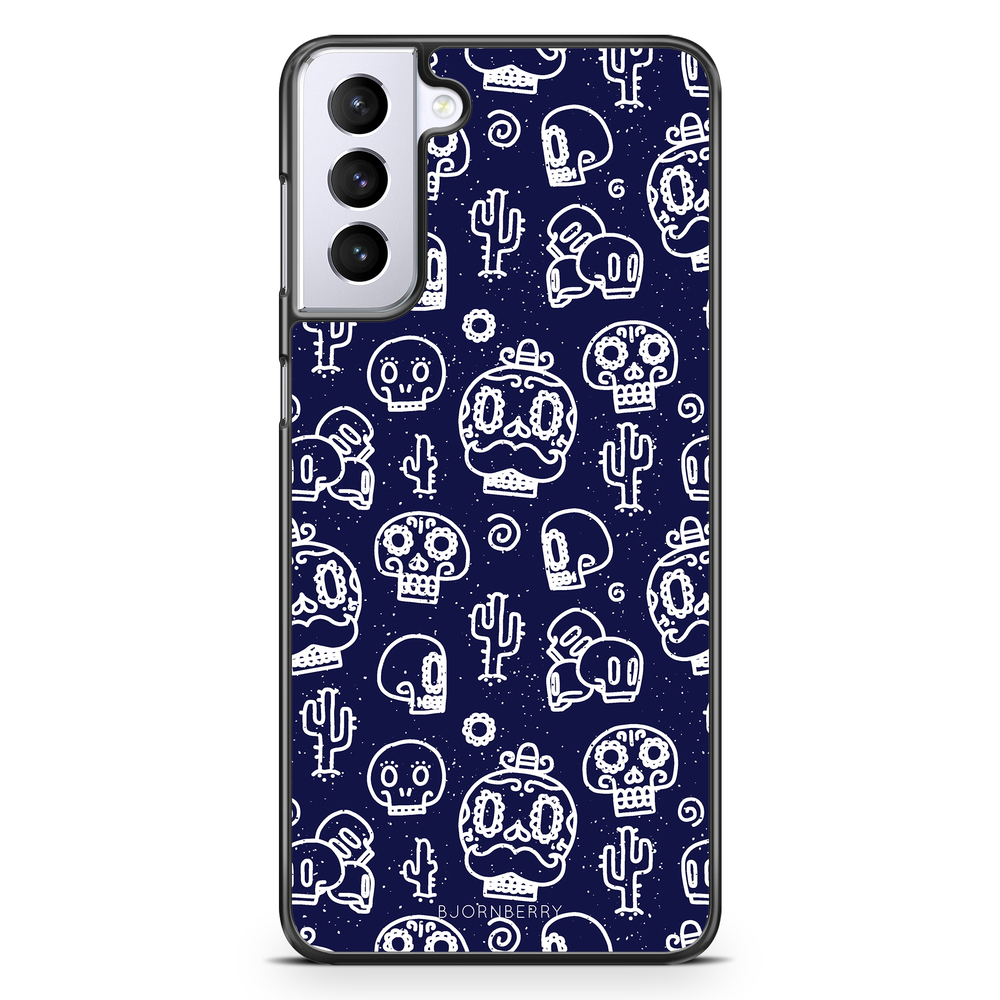 Samsung Galaxy S21 Plus Case - Oldschool Skulls