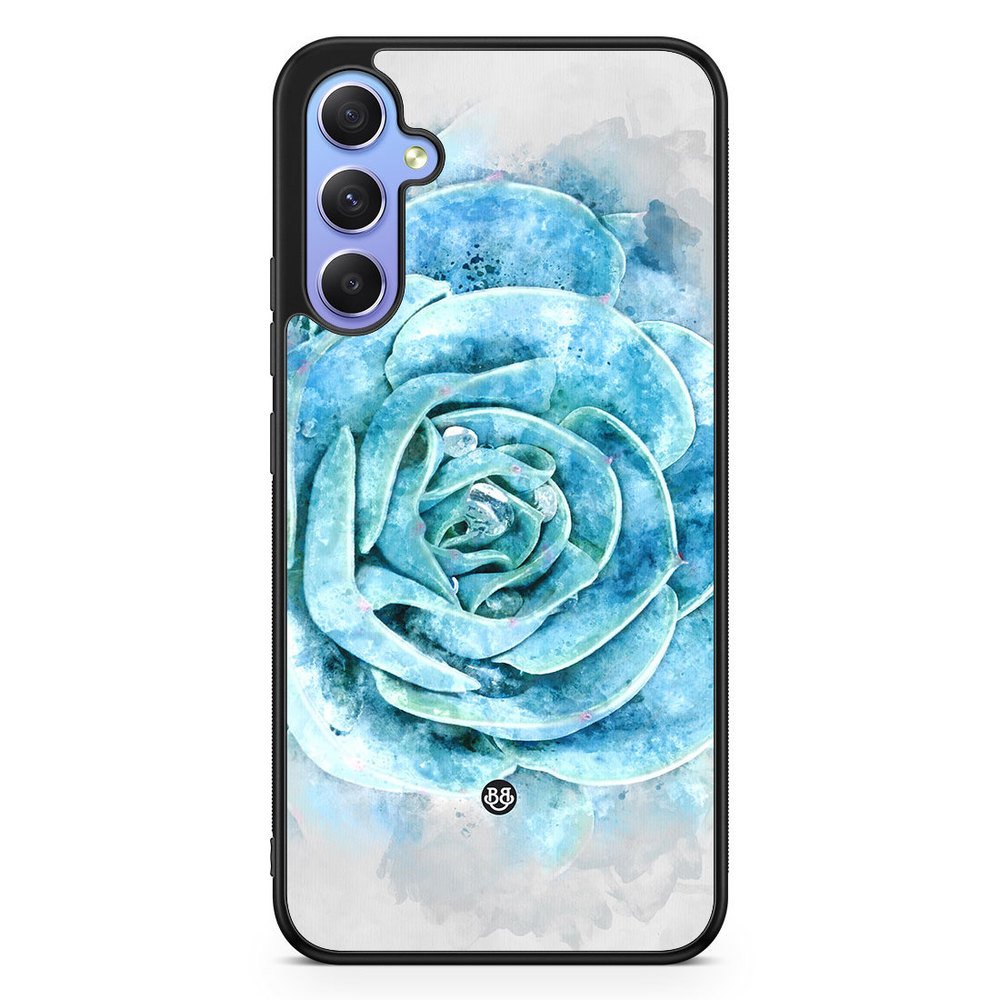 Samsung Galaxy A34 5G Case - Blue Cactus