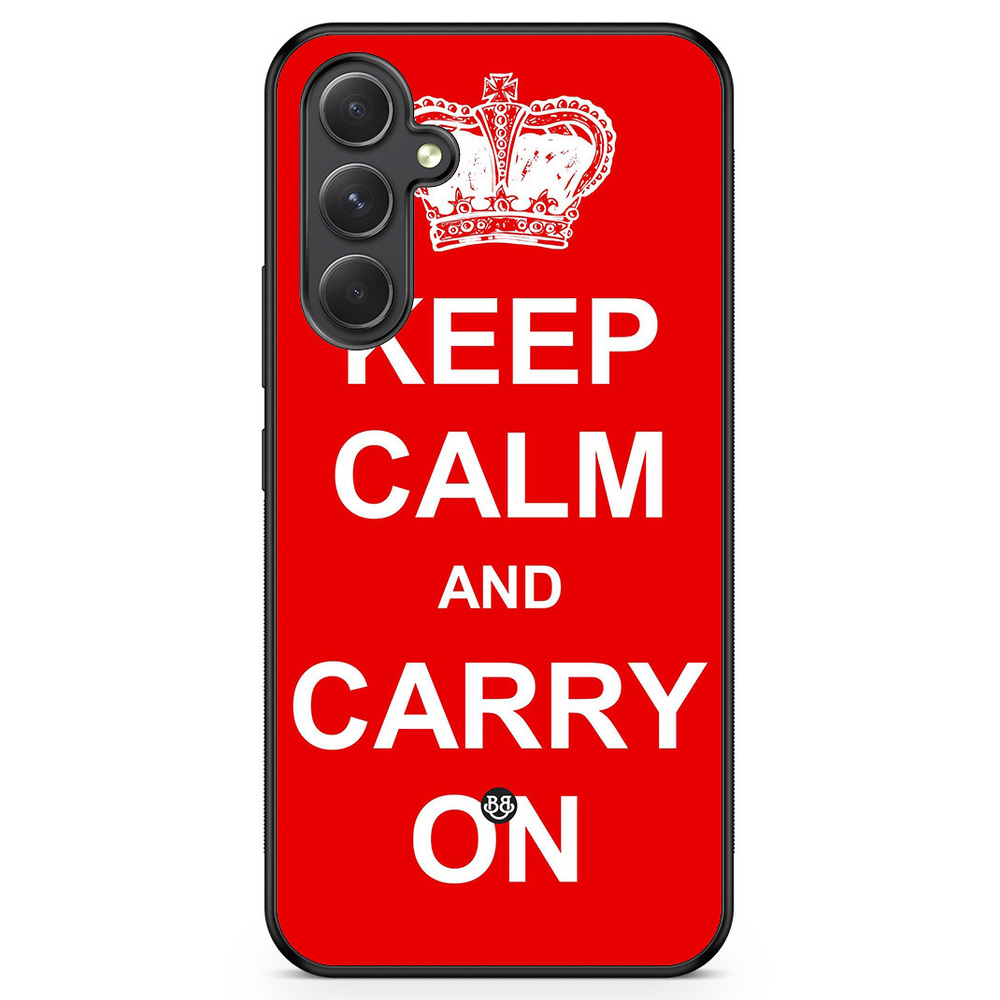 Samsung Galaxy A54 5G Case - Keep calm carry on