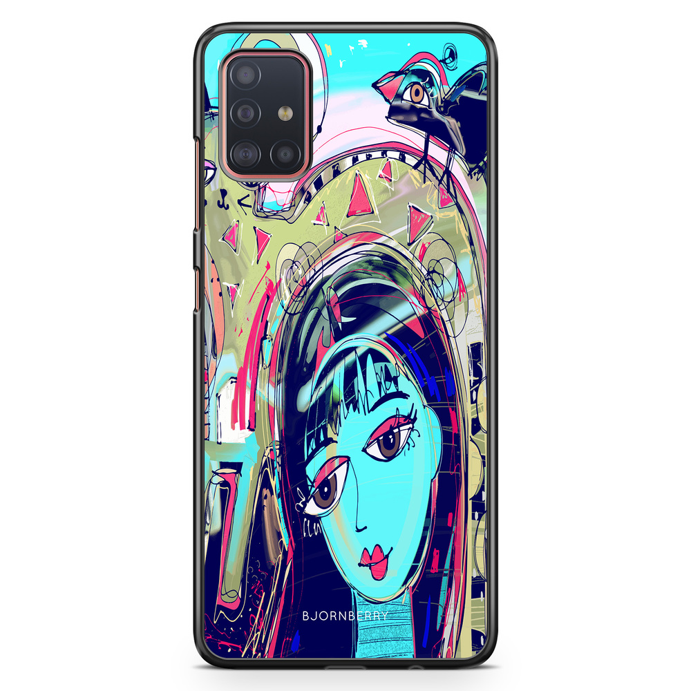 Samsung Galaxy A51 Case - Abstract Cat