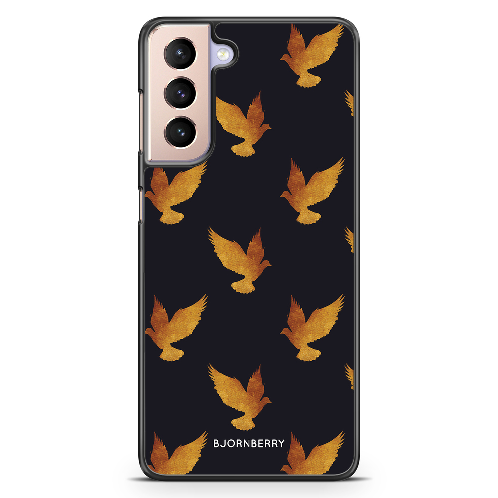 Samsung Galaxy S21 Case - Golden Doves