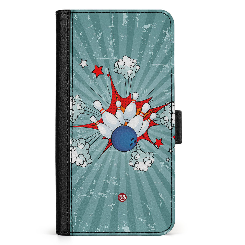 Xiaomi Redmi Note 12 Pro 5G Wallet Case - Bowling Strike