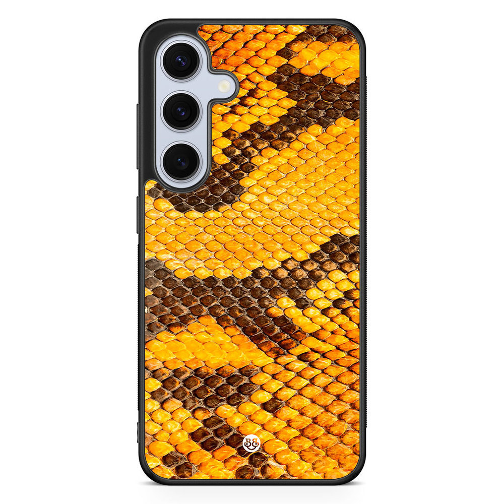 Samsung Galaxy S24 5G Case - Yellow Snake