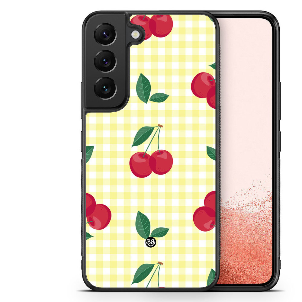 Samsung Galaxy S22 Plus 5G Case - SUMMER GARDEN - Cherry Kiss