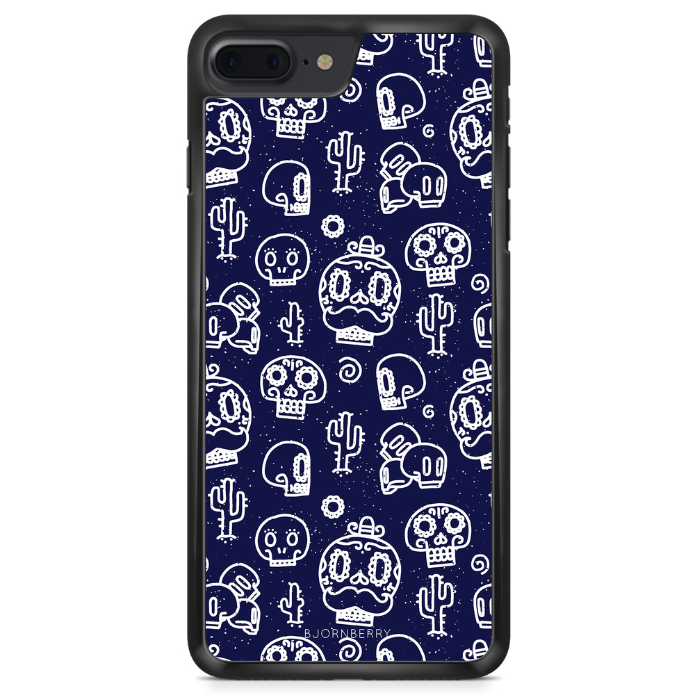 iPhone 8 Plus Case - Oldschool Skulls