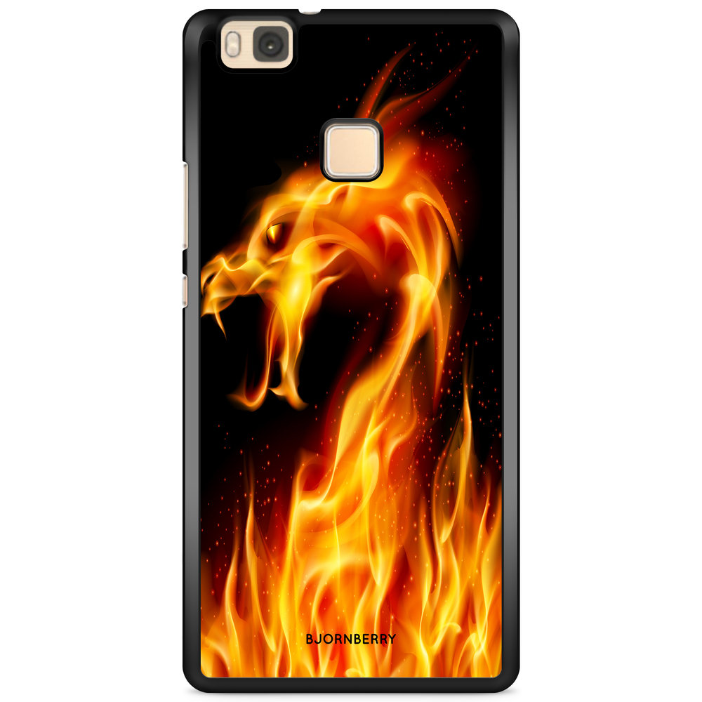 Huawei P9 Lite Case - Flames Dragon