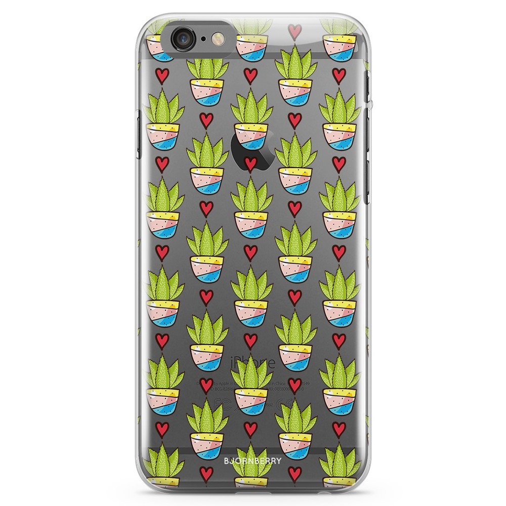 iPhone 6/6s TPU Case - Cactus Pattern