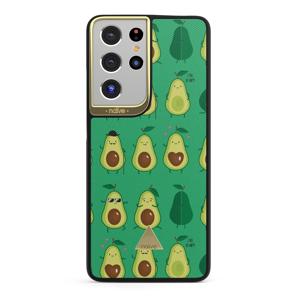 Naive Samsung Galaxy S21 Ultra Case - Avocado