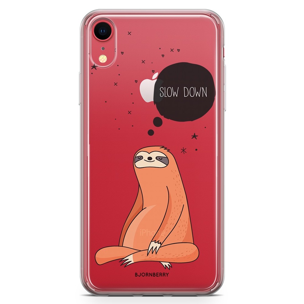 iPhone XR Fashion Case - SLOW DOWN