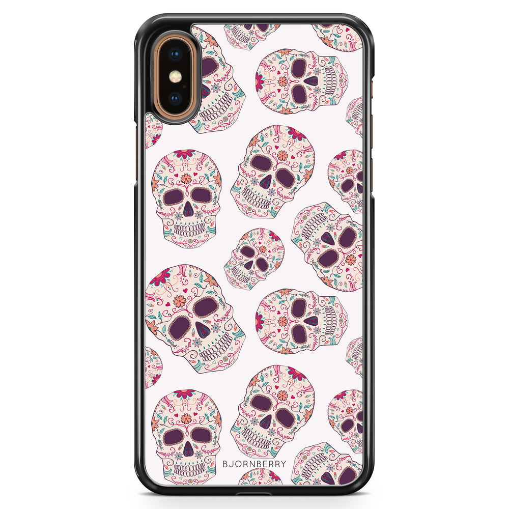 iPhone XS Max Case - Calavera Skulls