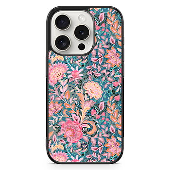 iPhone 15 Pro Skal - Fantasy Flowers