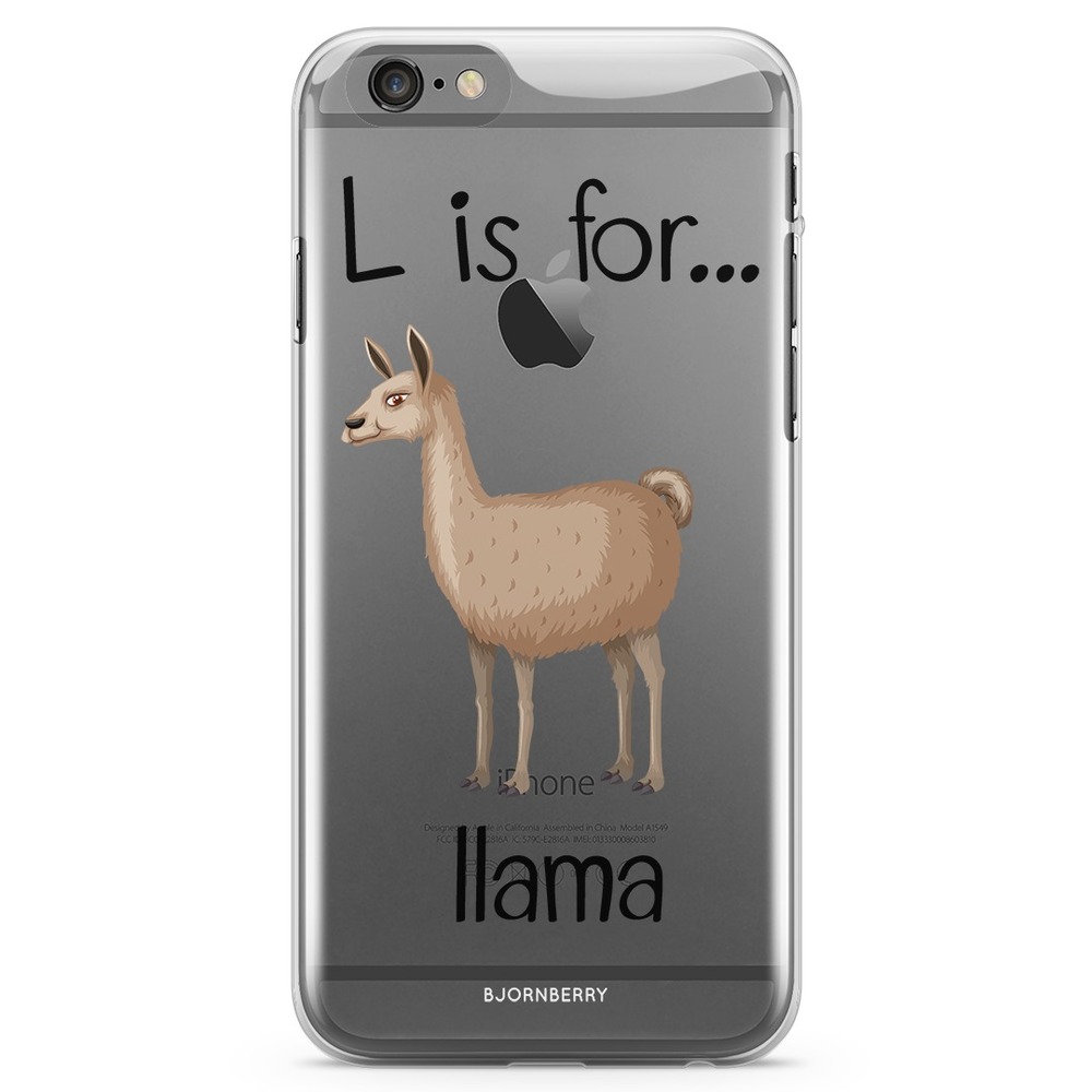 iPhone 6/6s TPU Case - L is for Lama