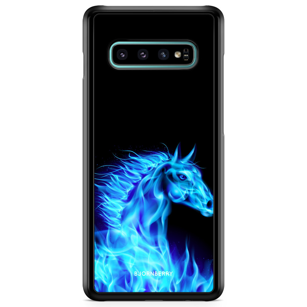 Samsung Galaxy S10 Case - Flames Horse