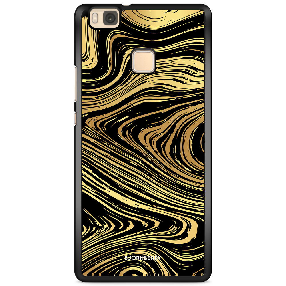 Huawei P9 Lite Case - Gold Marble