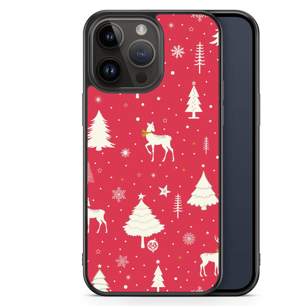 iPhone 14 Pro Max Case - Red Christmas
