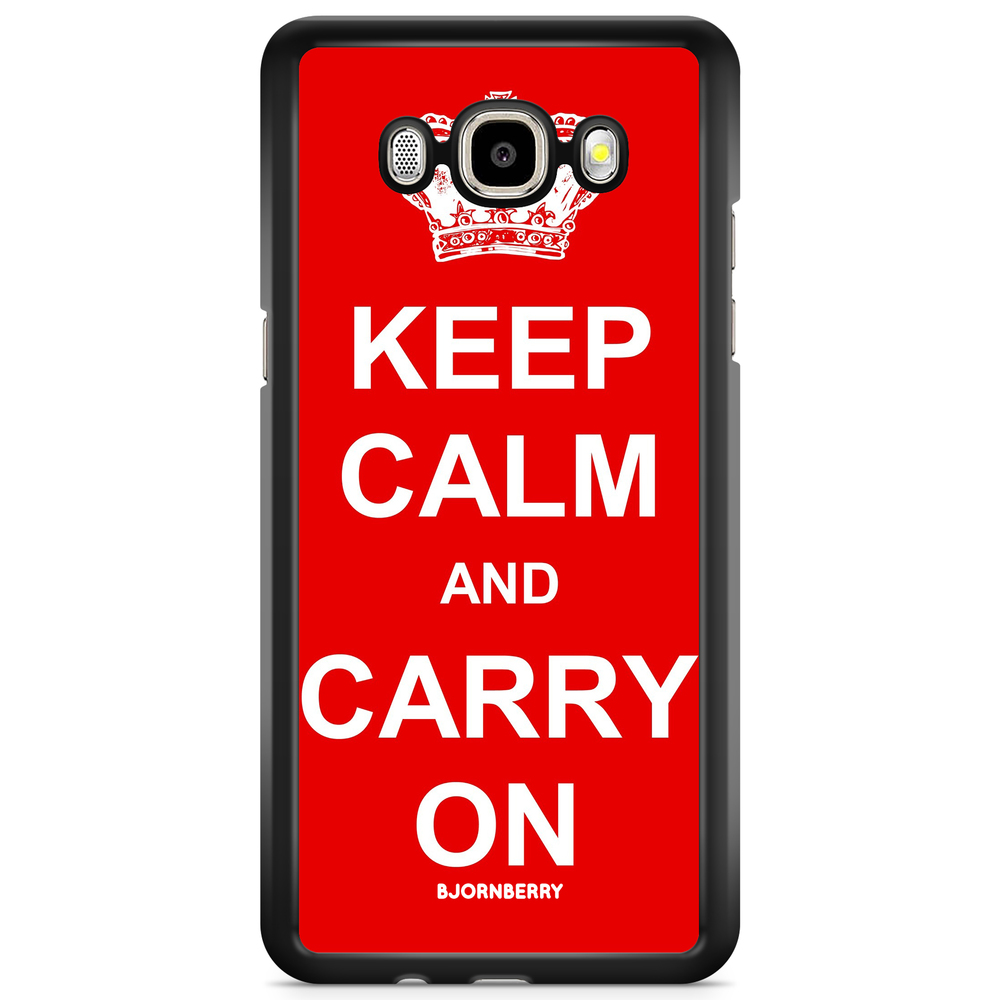 Samsung Galaxy J5 (2015) Case - Keep calm carry on