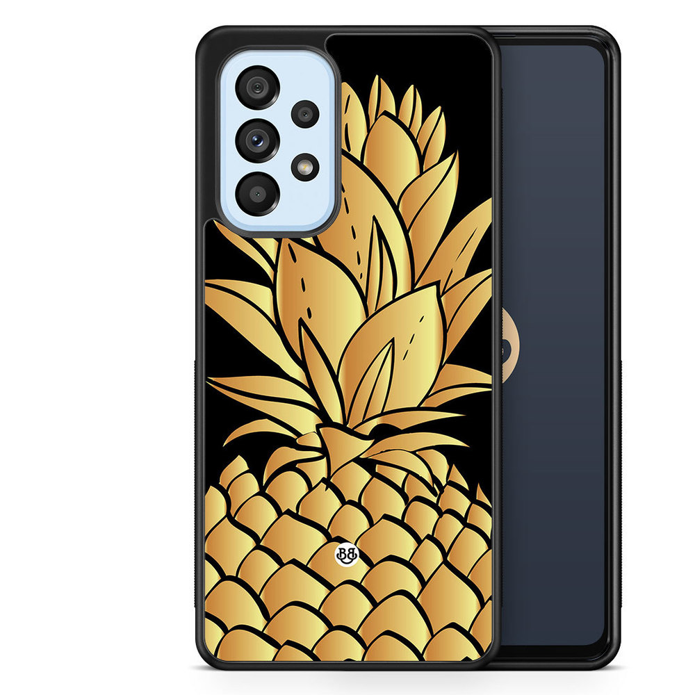 Samsung Galaxy A53 5G Case - Gold Pineapple