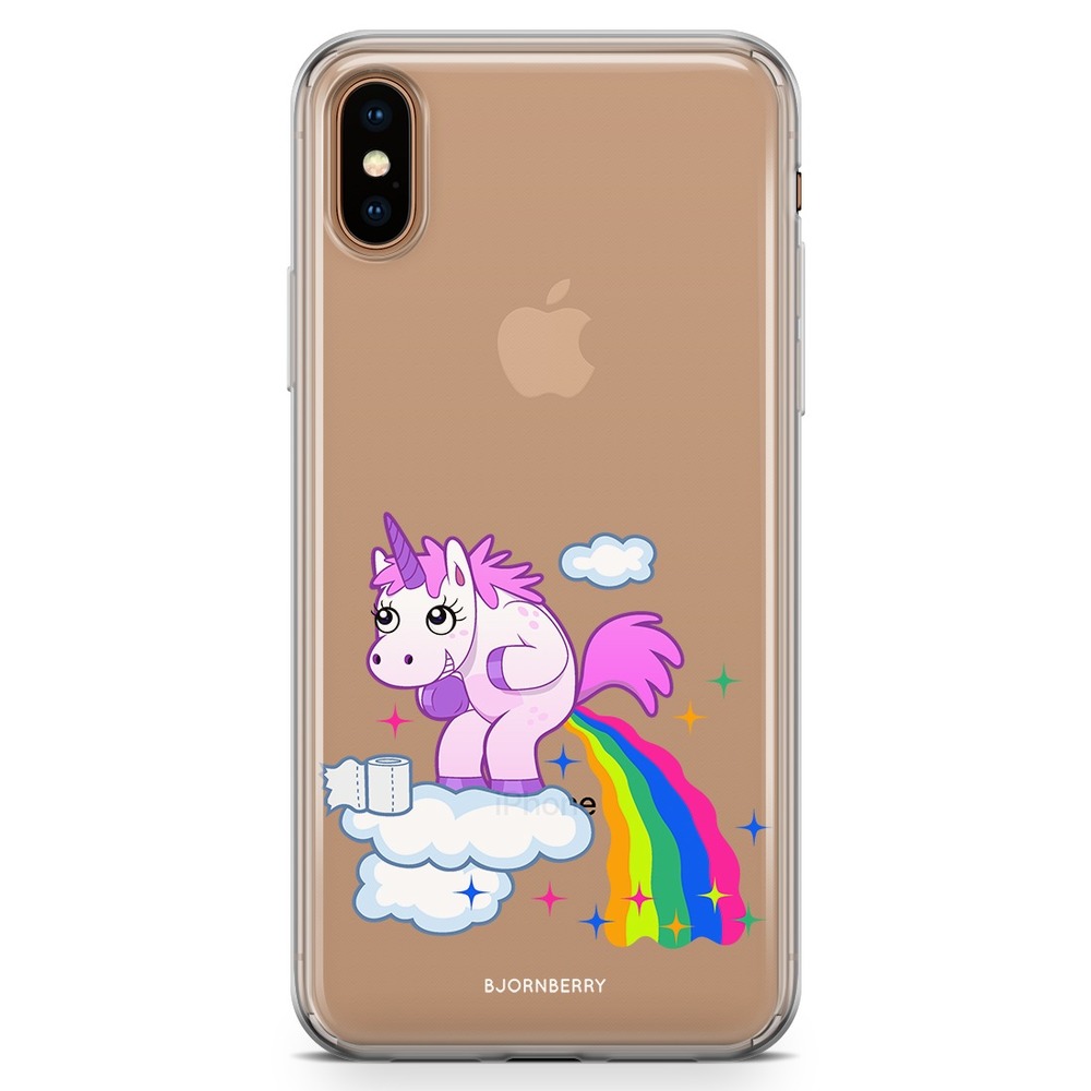 iPhone Xs Max Fashion Case - Pooping Unicorn