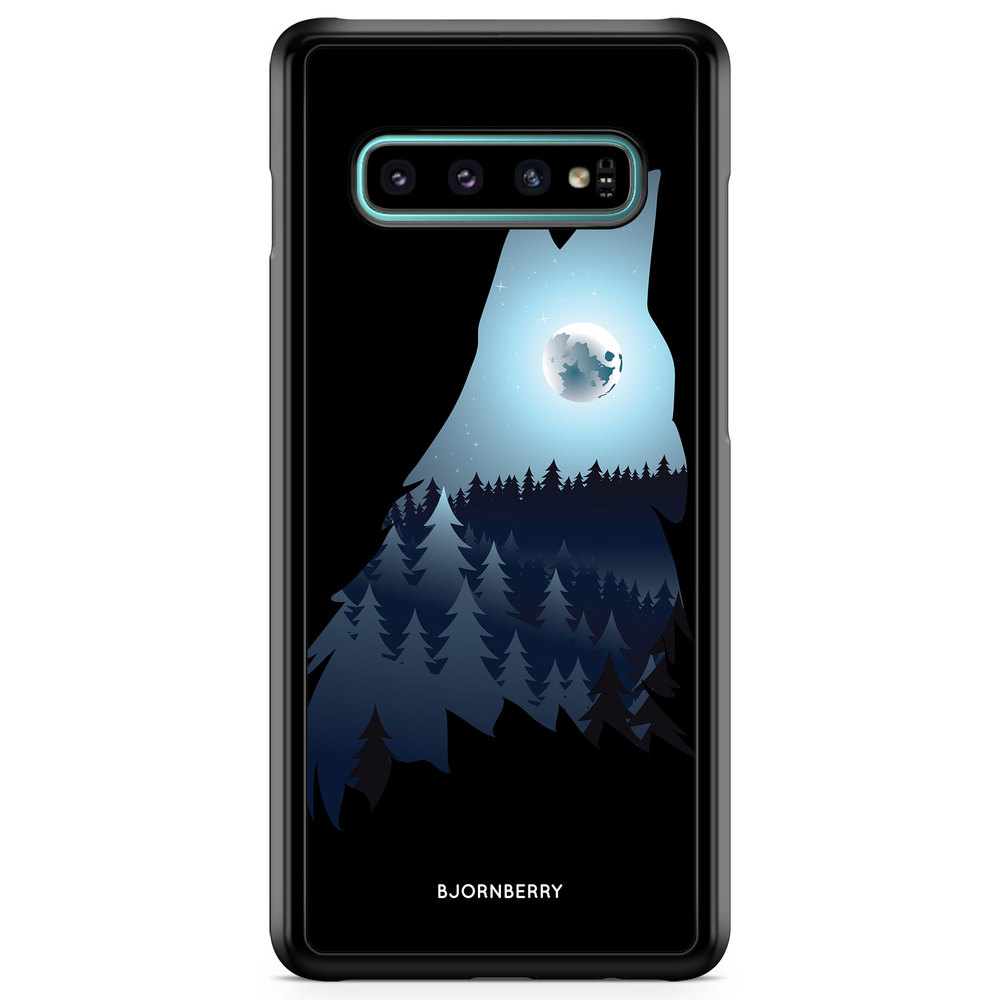 Samsung Galaxy S10 Case - Forest Wolf