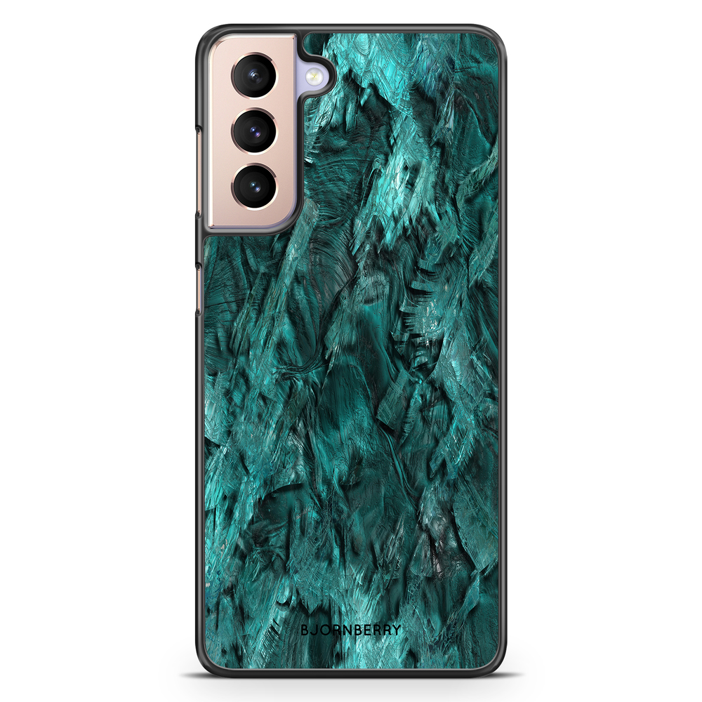 Samsung Galaxy S21 Case - Green Crystal