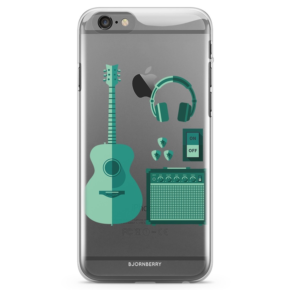 iPhone 6/6s TPU Case - Guitar