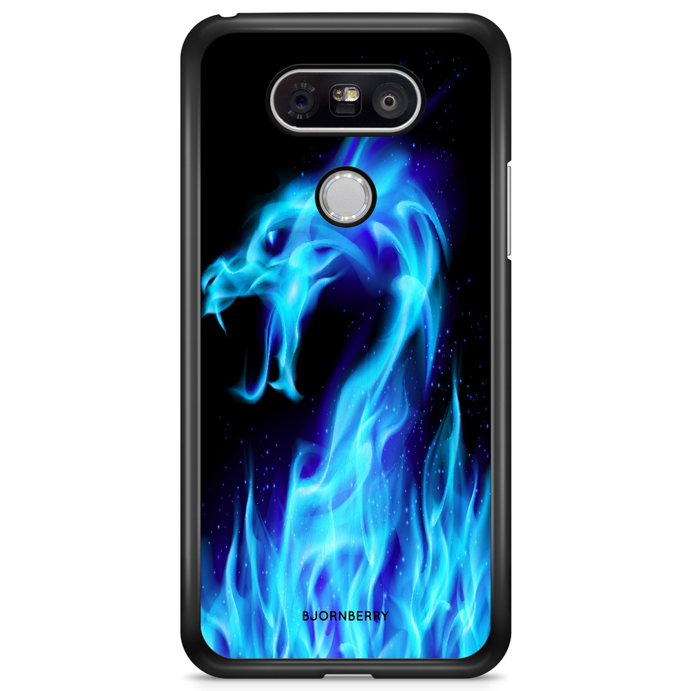 LG G5 Case - Blue Flames Dragon